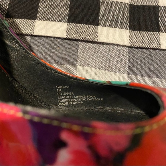 Steve Madden Groovi D'Orsay Floral Pumps Size 7M - Picture 8 of 8